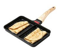 Griddle Pan Sturdy - Detachable Nonstick Lightweight Mini Square Cooker For
