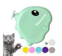 Grider de uñas para mascotas - Clippers de uñas para perros | 3 modos ajustables 40 dB Dinosaurio Forma Paneles- Pagos de Pieles de aseo para perros pequeños a grandes