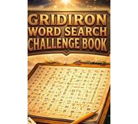 Gridiron Word Search Challenge Book: Ultimate American Football Puzzle Adventure for Fans, Players, and Trivia Lovers