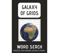 Grids of Galaxy Outer Space Word Search Puzzle Book: Word Searches with Easy to Read Print about Outer Space, Planets, Astronomy, and More | 6x9 ... Gifts for Children, Holidays and Free Times
