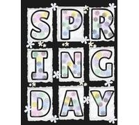 GRIDWORDS: Spring Day: A Bold Coloring & Activity Book Built on 9-Square Grids. / Spring Themes / 100 Pages / Large 8.5x11 (GRIDWORDS: Word Puzzles)