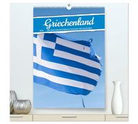 Griechenland - Die griechischen Inseln Mykonos und Santorini (hochwertiger Premium Wandkalender 2026 DIN A2 hoch), Kunstdruck in Hochglanz: Santorini ... und der besonderen Atmosphäre der Ägäis
