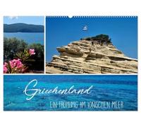 Griechenland - Ein Frühling am Ionischen Meer (Wandkalender 2026 DIN A2 quer), CALVENDO Monatskalender: Die Schönheit der griechischen Küstenlandschaft im Frühling.