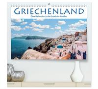 Griechenland - Eine Reise durch das Land der Antike. (hochwertiger Premium Wandkalender 2026 DIN A2 quer), Kunstdruck in Hochglanz: Erleben Sie wunderschöne Bilder aus Griechenland.