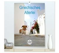 Griechisches Allerlei (hochwertiger Premium Wandkalender 2026 DIN A2 hoch), Kunstdruck in Hochglanz: Reiseimpressionen von Amorgos, Mykonos und Athen