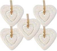 Grief Watch The Remembering Heart (5 unidades), Cerámica, No es una piedra preciosa