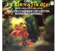 Grieg - Holberg Suite, Sigurd Jorsalfar & Lyric Suites - 12" vinyl LP - Leppard - Philips 9500 748
