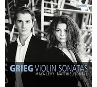 Grieg : Intégrale des sonates pour violon. Levy, Idmtal.