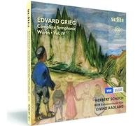 Grieg : L'uvre orchestrale, vol. 4. Schuch, Aadland.