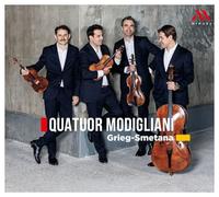 グリーグ＆スメタナ : 弦楽四重奏曲集 / モディリアーニ弦楽四重奏団 (Grieg&Smetana : String Quartets / Quatuor Modigliani) [CD] [Import] [日本語帯・解説付]