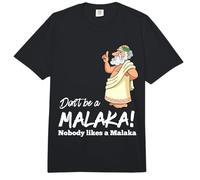 Griego Gracioso No Seas un Malaka A Nadie le Gusta Malaka Sarcástico Comfort Colors Adult Heavyweight T-Shirt