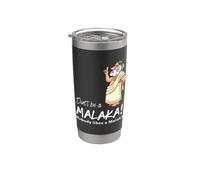 Griego gracioso No seas un Malaka A nadie le gusta Malaka Sarcástico Vaso térmico de acero inoxidable de doble pared