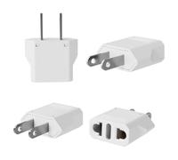 GRIFEMA Adaptador Enchufe USA Tipo A, 4 Piezas