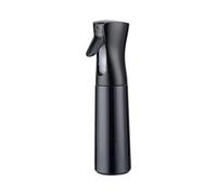 GRIFEMA Botella Pulverizadora 300ml Negro - Nebulización fina, uso 360°, pulverización continua, ergonómica y recargable - para peinado, plantas, limpieza y hogar, GE2001B-300B
