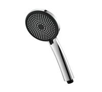 GRIFEMA Cabezal de Ducha de Mano Compacto y Ligero, 3 Modos de Pulverización, Alta Presión, 216 Boquillas de Silicona Antical, Acabado Cromado, Ajuste Universal, G807