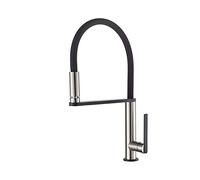 Grifema G14002A Grifo cocina led, Gris-Negro