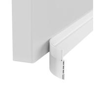 GRIFEMA GA4101 Burlete Puerta Entrada, Burlete Bajo Puerta Autoadhesivo, 100 cm x 5 cm, Blanco