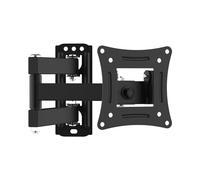 GRIFEMA GB1008-1 Soporte TV Pared para 13-32" Giratorio Inclinable y Extensible, Universal Soporte Monitor Pared, Carga hasta 20kg, VESA 75x75mm/100x100mm, Pequeño