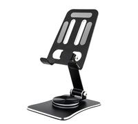GRIFEMA Soporte Móvil Mesa de Escritorio Plegable, Base Giratoria 360°