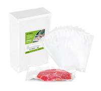 GRIFEMA GH80, 100 Bolsas de Vacío para Alimentos, 20x30 CM, Bolsas de Envasado al Vacío de Alimentos Aptas para Máquinas de Vacío