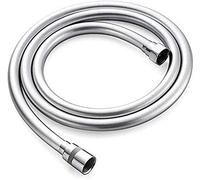 GRIFEMA G852-18 Manguera Ducha, 1.8 m, Flexo de Caucho, Plateado