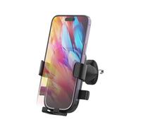 GRIFEMA Soporte Móvil Coche para Rejilla de Ventilación con Cierre Automático, Rotación 360°, Uso con Una Mano, Compatible con Teléfonos de 4,7 a 7 Pulgadas con Funda