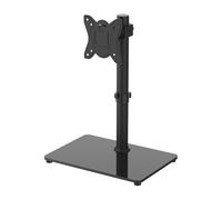 GRIFEMA Soporte TV Pie para Pantallas de 13-32 Pulgadas, Soporte de TV de Mesa con Giratorio y Altura Ajustable, hasta 10 kg, VESA 75x75/100x100 mm GB1005-1