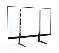 GRIFEMA Soporte TV Pie para Pantallas de 22"-65" Pantalla LED/OLED/Curva/Plana, Soporte Television Pie Carga Máx. 50 kg, MAX VESA 800x400mm -Negro