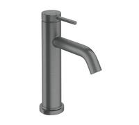 hansgrohe Tecturis S mezclador monomando de lavabo 110 CoolStart, EcoSmart+, alcance 116mm, 73314340, Color: Cromo negro cepillado