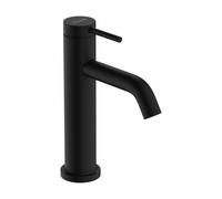 Grifería de lavabo hansgrohe Tecturis S 110 CoolStart, EcoSmart+, sin juego de desagüe, alcance de 116 mm, 73312670, Color: negro mate