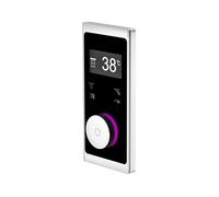 Griferías Steinberg Serie 390, iflow, totalmente eléctricas, pantalla digital, hasta 4 consumidores, ocultas, 3904645, Color: cromado