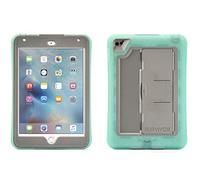 Griffin Funda para iPad Mini 4 con soporte integrado, color verde y gris Superviviente Slim, [delgada] [Protectiva] [Absorción de choque] [Protección de pantalla integrada] [Policarbonato] [Silicona]