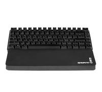 GRIFITI Fat Wrist Pad 14 es un 35,6 x 10 x 1.9 cm muñeca Resto para pequeña mecánica teclados, MacBooks, Ordenadores portátiles, y Ordenadores portátiles de Negro Neopreno y Nailon, Color Negro