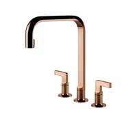 Grifo 3 Agujeros Gessi Inciso 58701 030 Copper PVD