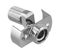 Grifo ajustable de 40 grados con pie curvo en ángulo, tornillo excéntrico, adaptador de grifo de esquina, conversión de ducha, accesorios correctores de pies (36 mm)