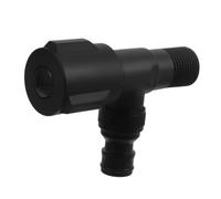 Grifo Anticongelante 1/2 Pulgada Latón Sólido Válvula Interior | Adaptador para Manguera de Jardín, Conexión Estándar de Rosca, Mango Ergonómico, Montaje en Pared Exterior
