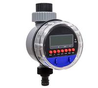 Grifo Aspersor Temporizador Sistema de riego Controle Temporizador de riego automático con pantalla LCD, Válvula de bola para el hogar Temporizador de agua Controlador de riego de jardín para invern