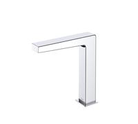Grifo automático TOTO caño, angular, medio-alto, agua fría, 2 l/min., 139mm proyección, Auto Función, Ecocap, TLE25007E