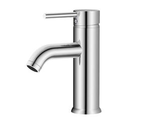 Grifo Baño para Lavabo Monomando Lofe Cromado Acero Inoxidable 304 Fría/Caliente