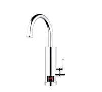 Grifo Calentador De Agua Calentador de agua instantáneo eléctrico, máquina calentamiento doble uso en frío y caliente, grifo sin depósito, herramienta cocina bajo el tipo 220V(Plating DianDu)