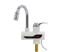 Grifo Calentador De Agua Calentador de agua instantáneo sin tanque, grifo caliente eléctrico, calefacción 3000W, cocina con pantalla temperatura