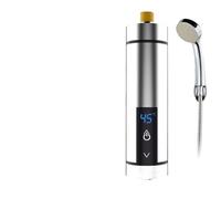 Grifo Calentador De Agua Calentador de grifo agua eléctrico 3500/5500W, riego instantáneo sin tanque, ducha, Mini cocina, baño, máquina calentamiento caliente(Silver 5500W Shower)