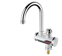 Grifo Calentador De Agua Grifo de agua caliente instantáneo inteligente, manguera Universal acero inoxidable, grifo sin depósito con ducha, baño, cocina, calentador(Under type)