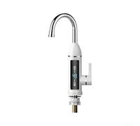 Grifo calentador instantáneo de 22 cm, tamaño compacto, ahorro de energía | Tubo interior de acero inoxidable 304, resistente, protección de doble capa, seguro para ambientes húmedos, duradero