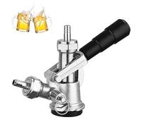 Grifo Cerveza Tipo D Para Barril, Acoplamiento Keg G5/8 Con Válvula De Seguridad, Grifo De Acero Inoxidable 304 Para Sistema De Tirador, Conector Para Barriles Compatible Con Dispensadores De Bebidas