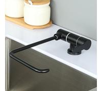 Grifo Cocina Abatible Osmosis Rotación Manija Única Grifo Osmosis 1 Via Acero Inoxidable-Negro