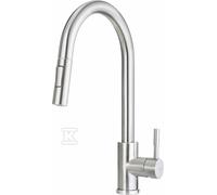 Grifo cocina extraíble 2 chorros Lima acero BBM_F72M
