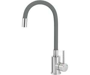 Grifo cocina Luno acero antracita caño flexible BOC_T720