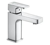 Grifo compacto de lavabo con desagüe click clack acabado cromado L90 Roca