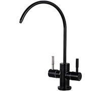 Grifo con Filtro de Agua Potable para Fregadero de Cocina, Color Negro, con rotación de 360 Grados, Compatible con Todos los Sistemas de filtración de Agua y ósmosis inversa - A, D